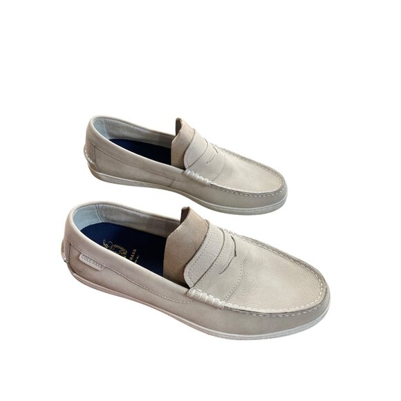 Cole Haan Maine Pinch Mens Tan Leather Loafers Shoes Size 12M SKU 8670 - Picture 4 of 14